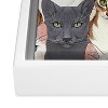 Avenie Cat Portraits Art Canvas - Society6 - 4 of 4