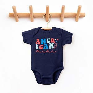 The Juniper Shop American Mini Lightning Bolt Baby Bodysuit - 1 of 2
