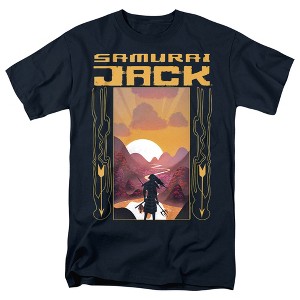 Samurai Jack Sunrise Adult T-Shirt - 1 of 4