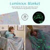 Joyfy Glow in The Dark Blanket 50" x 60" - Ultra Soft & Plush Blanket for Kids Birthday Bedroom Decor, Gaming Gifts for Girls Boys Age 2 3 4 + - 3 of 4