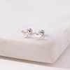 Girls' Teenie Mouse Screw Back Sterling Silver Earrings - In Season Jewelry - 4 of 4
