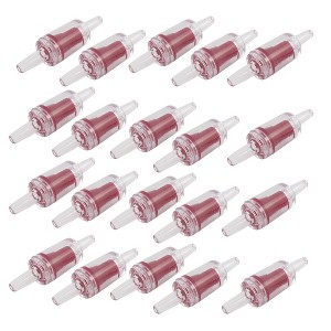 Unique Bargains Plastic Water Stop Check Valves for Aquarium 20 Pcs - 1 of 3