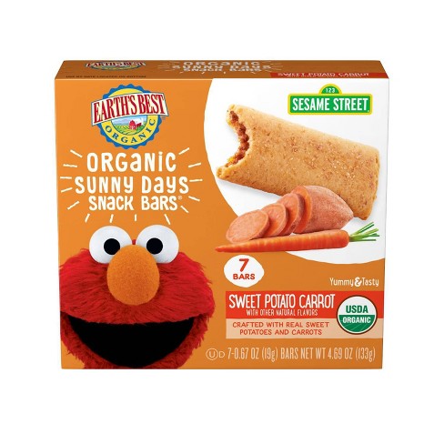 Earth's Best Organic Sesame Street Sweet Potato Carrot Sunny Days