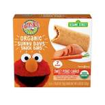 Earth's Best Organic Sesame Street Sweet Potato Carrot Sunny Days Snack Bars - 7ct/0.67oz Each