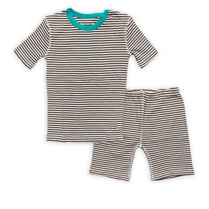 Mightly Kids' Fair Trade 100% Organic Cotton Tight Fit Shorite Pajamas Set - 1 of 3
