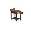 East West Furniture,Modern Wood Nightstand with 1 Mid Century Modern Drawers, Stable and Sturdy Constructed - 3 of 4