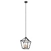 Chloe Lighting Ironclad Industrial 4 Light Textured Black Inverted Pendant Ceiling Fixture 12" Wide - 2 of 4