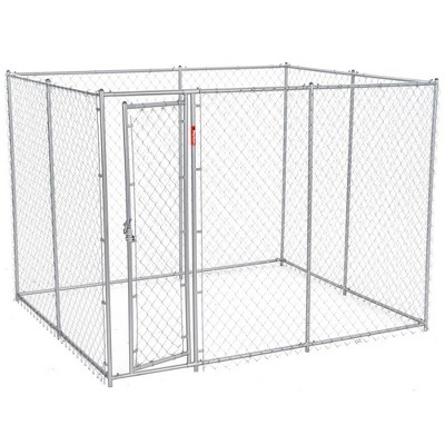 Lucky Dog 10' x 5' x 6' Heavy Duty Outdoor Chain Link Dog Kennel Enclosure