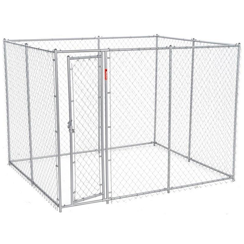 Lucky Dog 10 x 5 x 6" Heavy Duty Outdoor Chain Link Dog House Kennel (2 Pack), 2 of 7