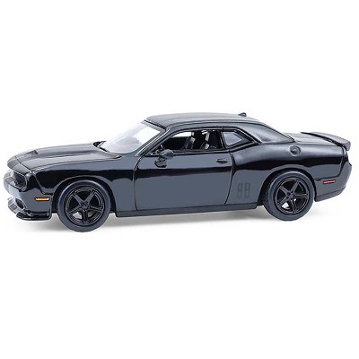 2016 Dodge Challenger R/T Hemi Black "Black Bandit" Series 30 1/64 Diecast Model Car by Greenlight
