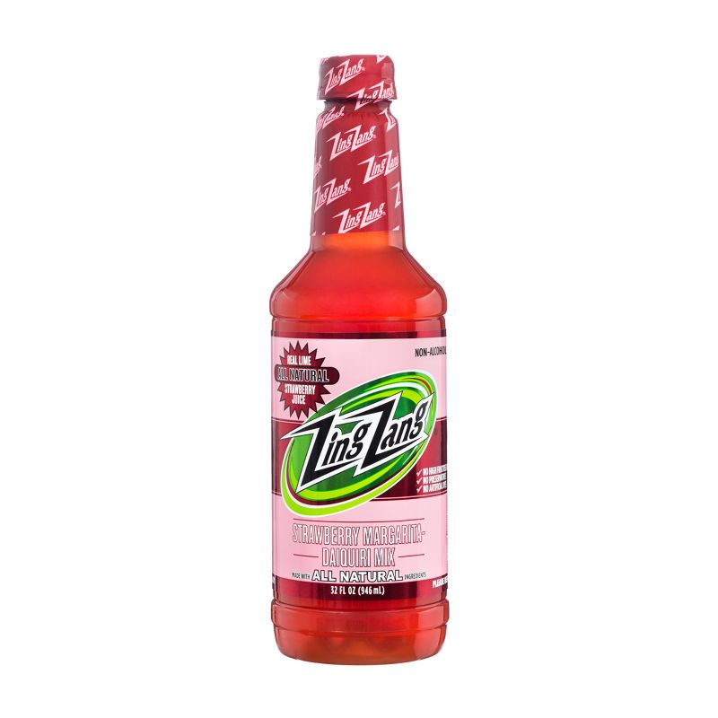 Zing Zang Strawberry Margarita Daiquiri Mix - 32 fl oz Bottle, 3 of 13