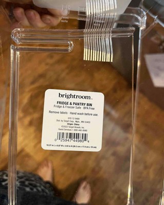 Produce Fridge Bin Clear - Brightroom™ : Target