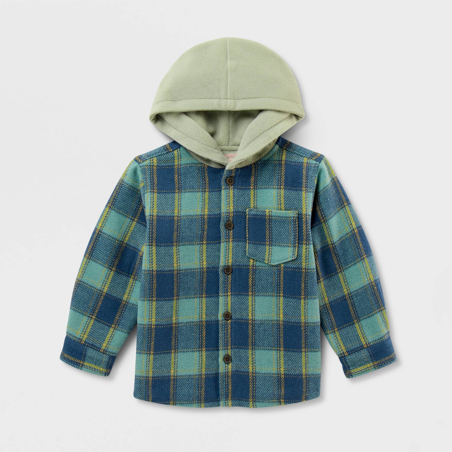 Свитер Cat & Jack Fleece Lined Shacket Sweater для малышей — фото 2
