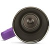 100 North 40 Ounce Stainless Steel Double Wall Insulated Glitter Travel Tumbler With Handle, Straw, and Lid, Border Collie Dog Purple - 3 of 4