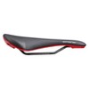 Spank OOZY 280 Saddle - Black Red | 265mm Width | Chromoly Rails | Synthetic - 3 of 3