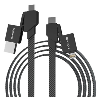 Raycon® Magic Flex 100-Watt 6-in-1 Charge and Sync Cable