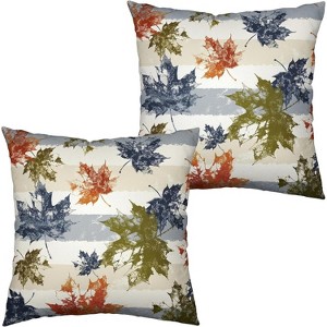 LISM Pillow Covers Cotton Linen Throw Pillow Case Set of 2 - 1 of 4