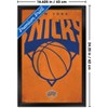 Trends International NBA New York Knicks - Logo 25 Framed Wall Poster Prints - 3 of 4
