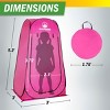Wakeman Kid Size Mini Pop Up Changing Tent - 2 of 4