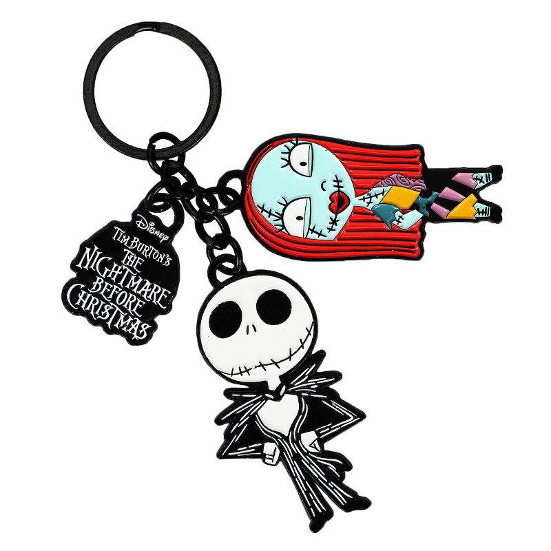 Nightmare Before Christmas Character Charms Keychain, 1 of 3