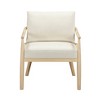 TOV Furniture Dixie Chenille Velvet Accent Chair - 3 of 4