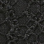 black crochet