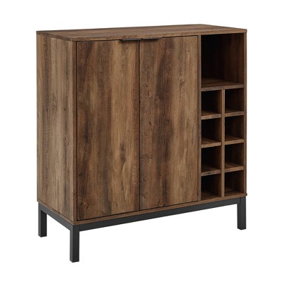 Carraway Ultimate Glassware and Wine Storage Bar Cabinet - Saracina Home