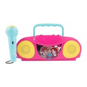 Barbie Portable Radio Karaoke with Microphone - 1 of 4