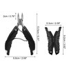 Unique Bargains Toenail Clippers for Thick Nails Stainless Steel Cultrate Nail Clippers Toenail Clippers Kits 1 Pcs - 4 of 4