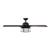Hunter Fans Key Biscayne 1 - Light in  Weathered Zinc - 4 of 4