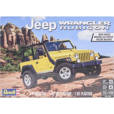 jeep wrangler plastic model kit