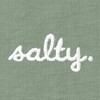 Dalix Salty Embroidery Cotton Tee Short Sleeve Casual Shirt Spring Summer Everyday Womens - 2 of 4