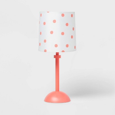Polka Dot Accent Lamp Pink - Pillowfort™