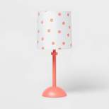Polka Dot Kids' Accent Lamp Orange - Pillowfort™