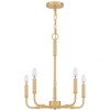Quoizel Lighting Abner 5 - Light Chandelier in  Aged Brass - 2 of 4