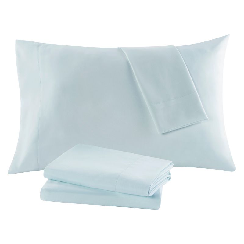 Beckham Bed in a Bag Comforter Set Blue - VCNY Home, 5 of 8