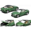 Lexus LC500 Nori Green Metallic with Black Top Limited Edition to 1200 pieces 1/64 Diecast Model Car by Era Car - 2 of 3
