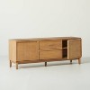 Wood & Cane Transitional Media Console - Hearth & Hand™ with Magnolia - 4 of 4