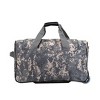 Rockland 16L Rolling Duffel Bag - Camo - 2 of 4