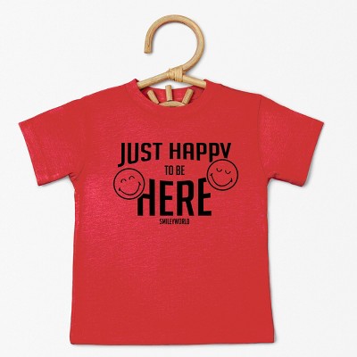 The Juniper Shop SmileyWorld Just Happy To Be Here Toddler Short Sleeve Tee