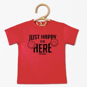 The Juniper Shop SmileyWorld Just Happy To Be Here Toddler Short Sleeve Tee - 1 of 4
