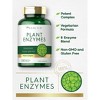 Carlyle Plant Enzymes with Protease, Papain, Lactase and Bromelain | 250 Capsules - 3 of 4