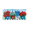 Evergreen Indoor Outdoor Doormat Bundle Set of 5 - Frame and 4 Holiday Seasonal Inserts Valentine's Hearts Easter 4th of July and St. Patricks - 4 of 4