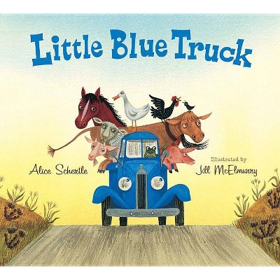 Little Blue Truck Lap Board Book - by  Alice Schertle