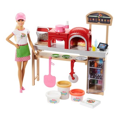 Barbie Careers Pizza Chef Doll And 