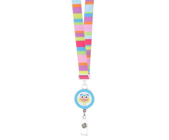 ID Avenue Ribbon Lanyard Owl