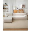 Ultimate Sink-in Comfort 108" Modular Cloud Sectional Sofa , No Assembly Required  Upholstered Shaped Couch for Living Room & Bedroom - 3 of 4
