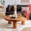 Meek 3 Leg Round Coffee Table - COF6603 - Safavieh - 2 of 4