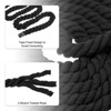 Unique Bargains Natural Thick Cotton Twisted Tug of War Rope 1 Pc - 3 of 4