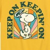 Boys' - Peanuts - Keep On Short Sleeve Graphic T-Shirt - 2 of 4
